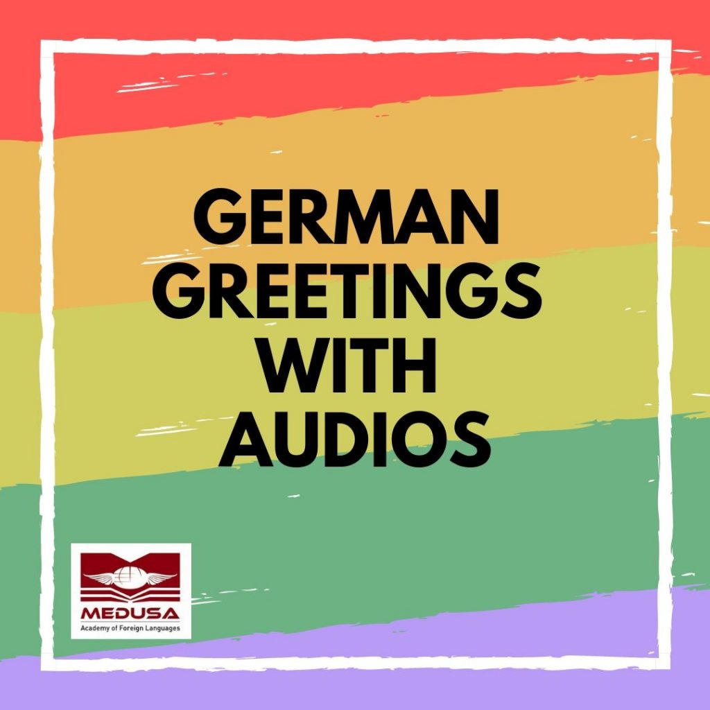 German Greetings with audios
